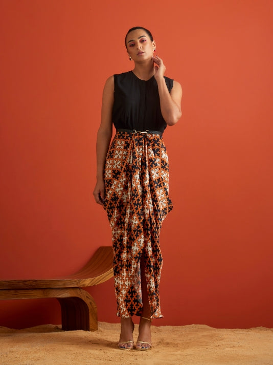 Shinobu Draped Dress