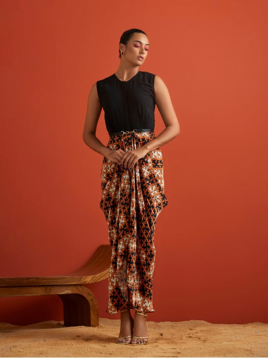 Shinobu Draped Dress