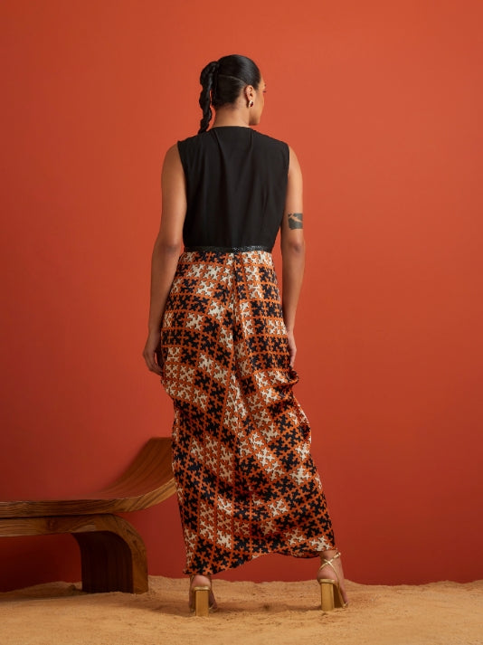 Shinobu Draped Dress