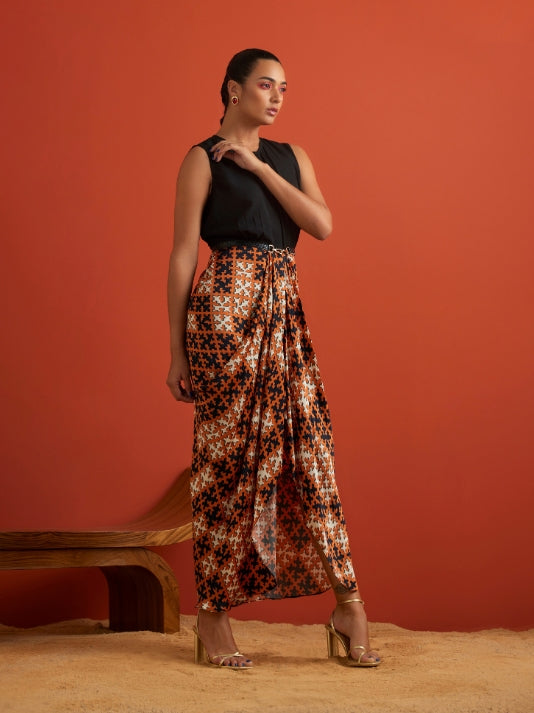 Shinobu Draped Dress