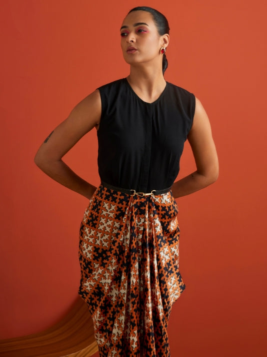 Shinobu Draped Dress