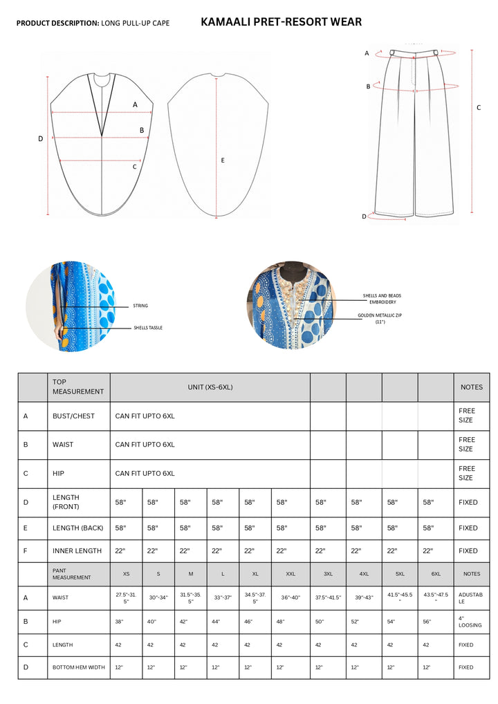 VAREL KAFTAN SET