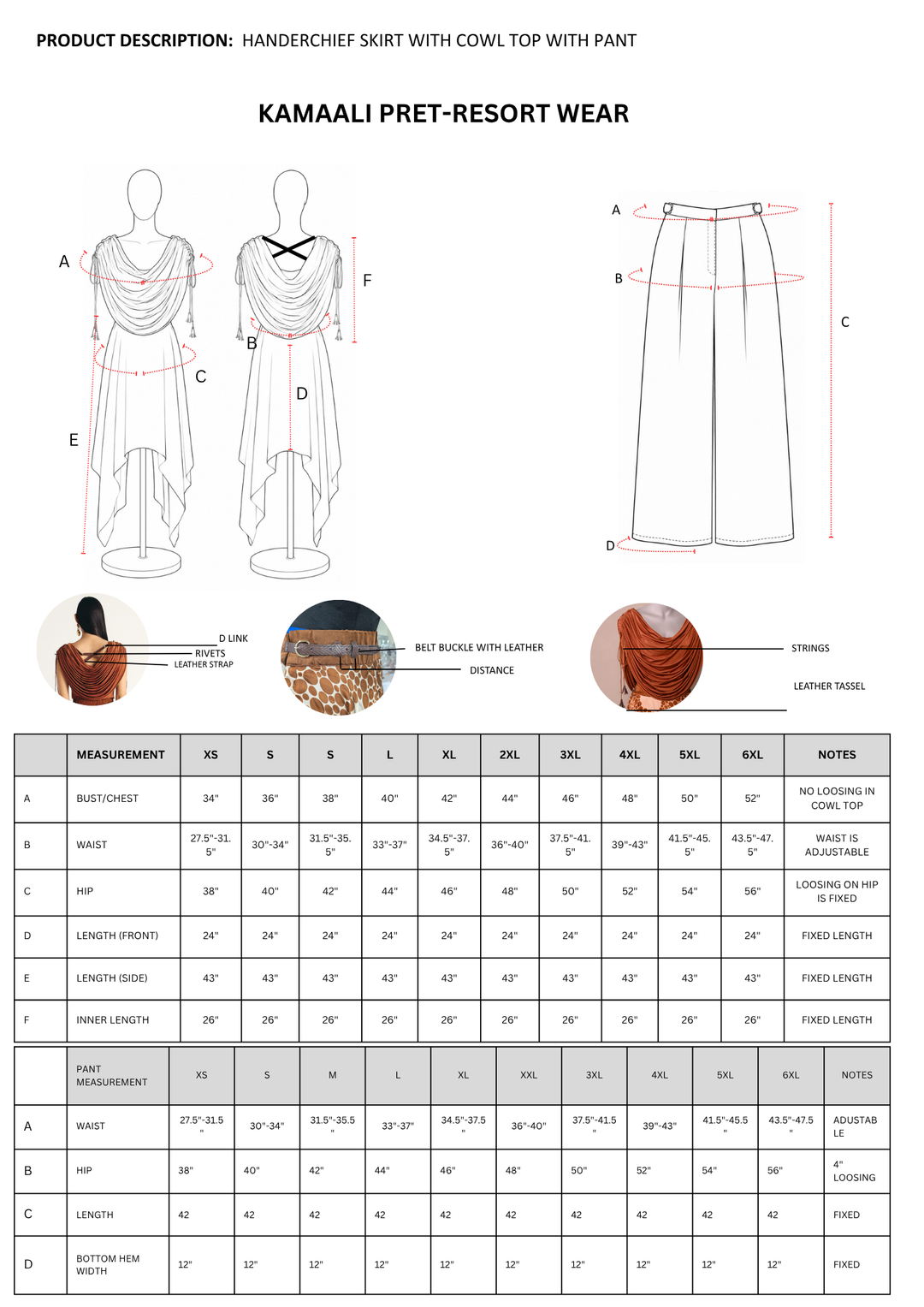 LAILA SKIRT SET- 3PCS