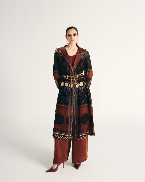 RUWAIDA TRENCH COAT SET