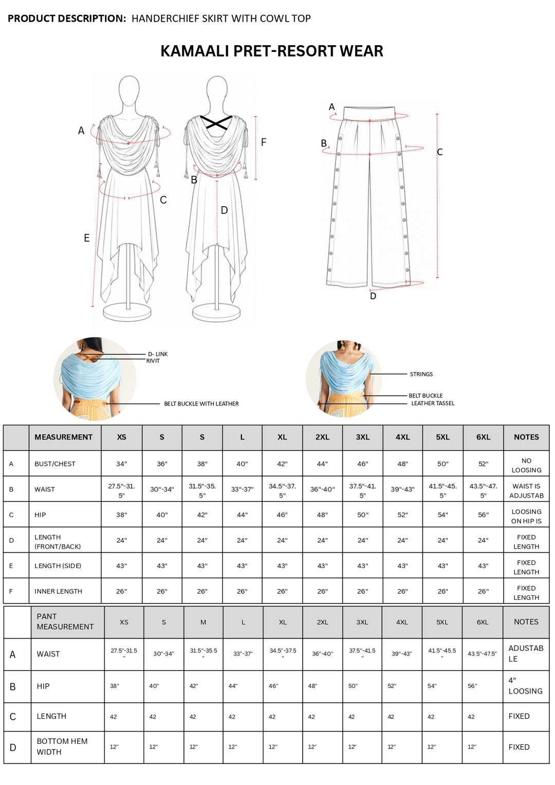 ZANI SKIRT SET-3 PCS