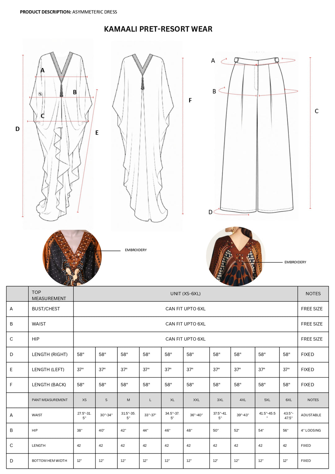 YALINA KAFTAN SET