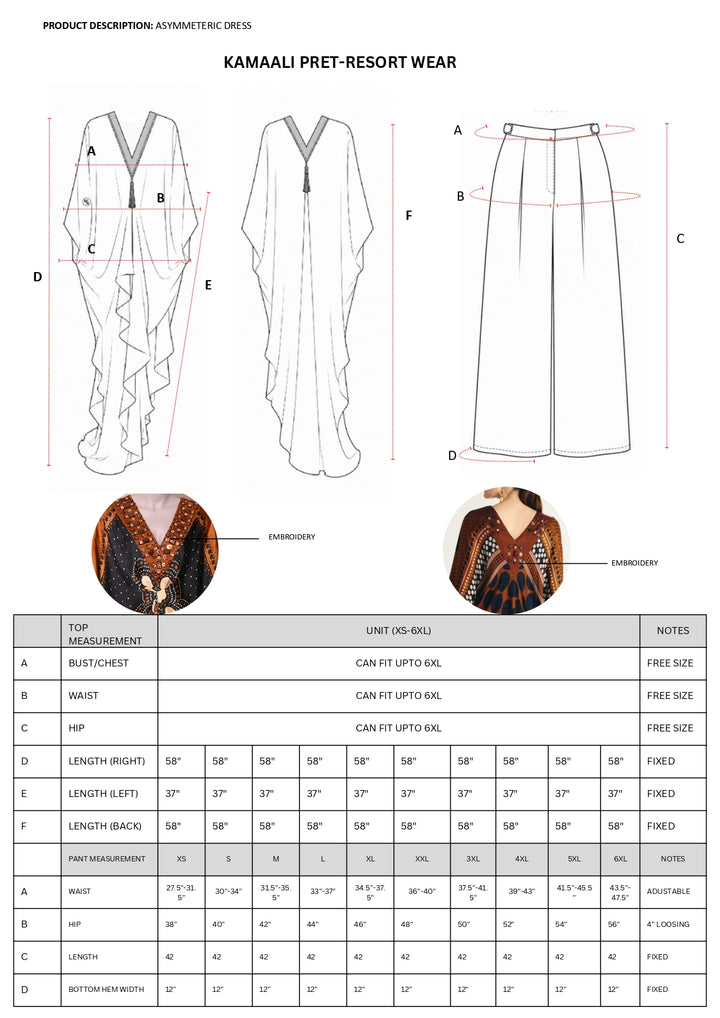 YALINA KAFTAN SET