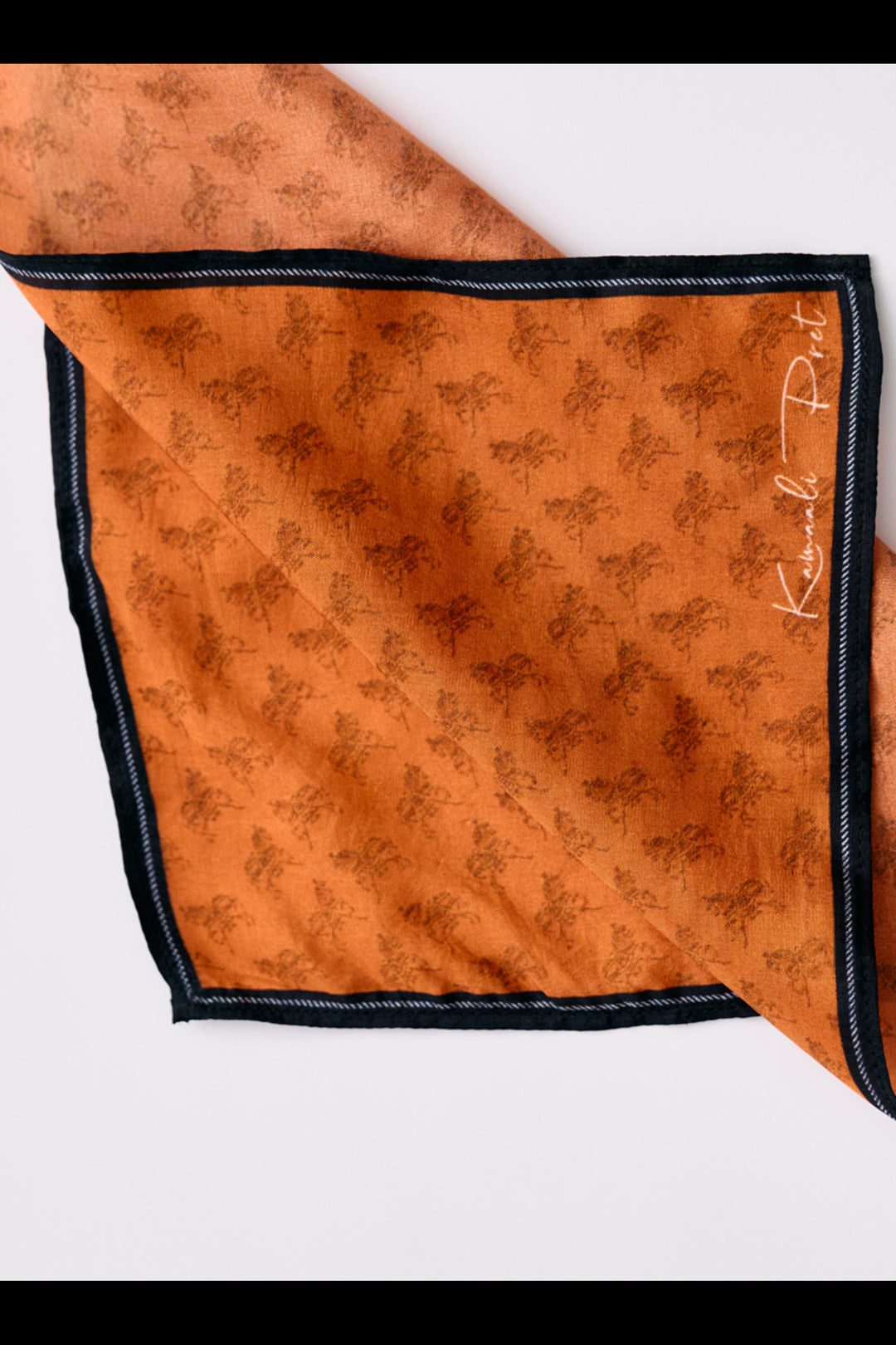 Chione Tan Luxury Pocket Squares For Women